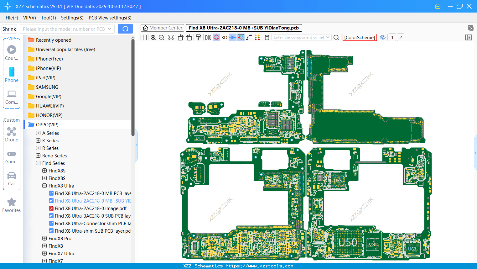 Find X8 Ultra-2AC218-0 MB+SUB bitmap